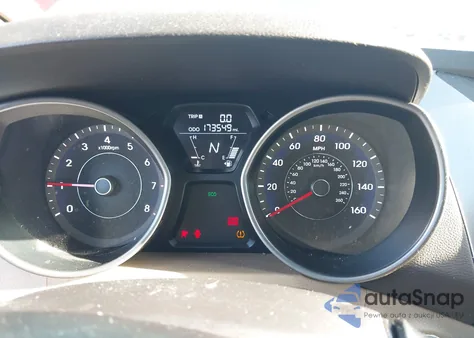 2013 Hyundai Elantra Limited z USA, uszkodzony, nr VIN 5NPDH4AE0DH299459